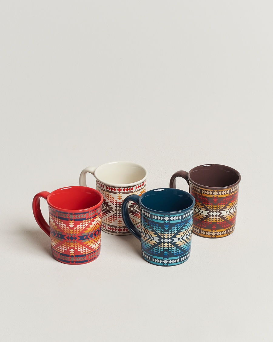 Pendleton 4-Pack Ceramic Mug Set Smith Rock – Multi-colour