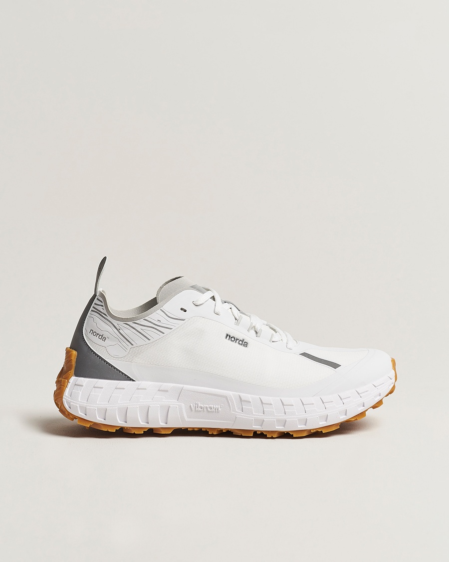 Men | Running shoes | Norda | 001 Running Sneakers White/Gum