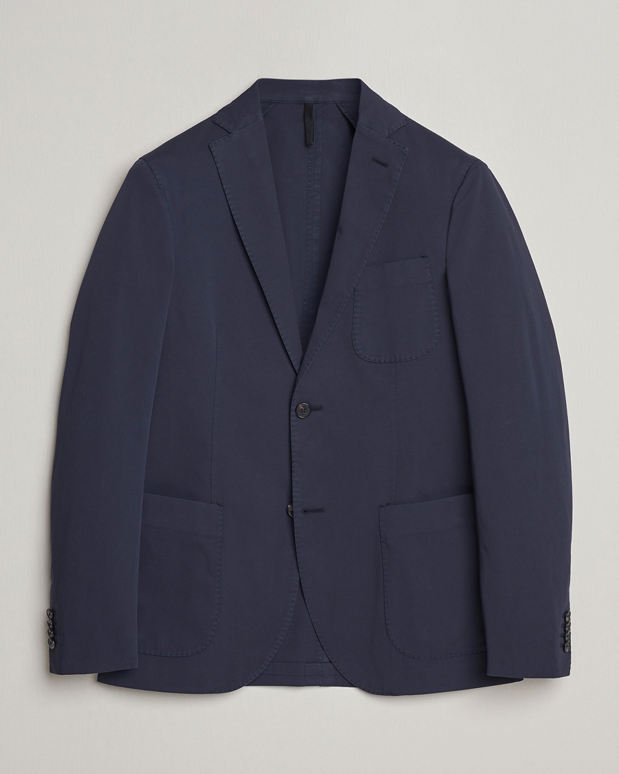 Men | Clothing | Incotex | Unconstructed Comfort Cotton Blazer Navy