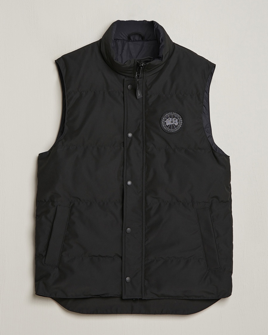 Men | Luxury Classics | Canada Goose Black Label | Garson Vest Black