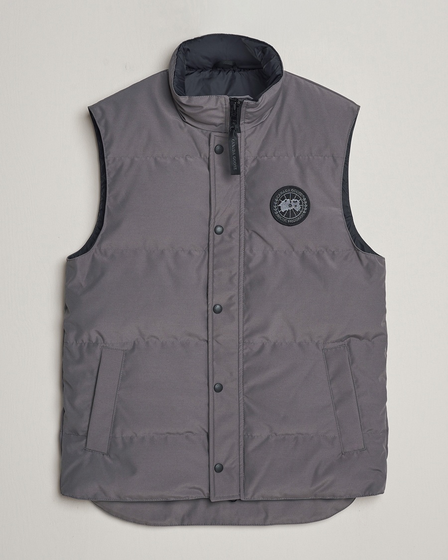 Men | Luxury Classics | Canada Goose Black Label | Garson Vest Coastal Grey
