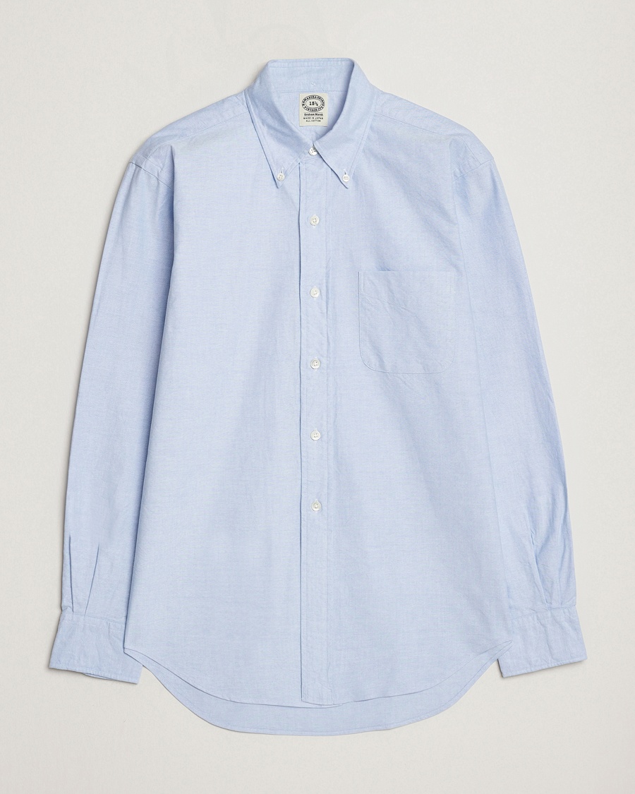 Kamakura Shirts Vintage Ivy Oxford Button Down Shirt Light Blue – Blue