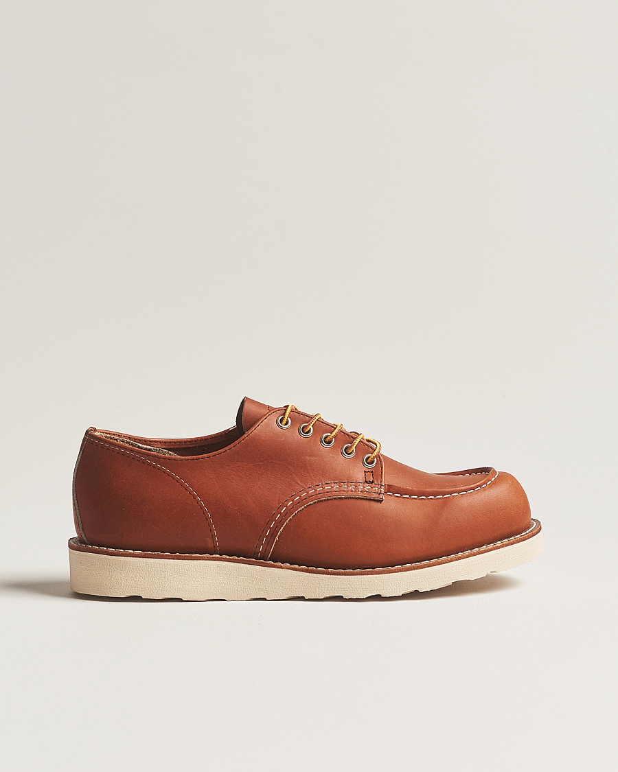Red Wing Shoes Moc Toe Oxford Oro Legacy Leather – Brown