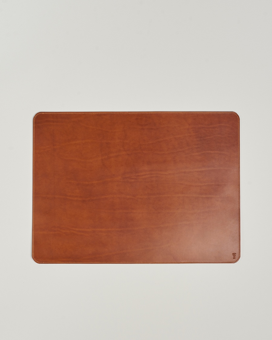 Tärnsjö Garveri Leather Desk Mat Light Brown – Brown