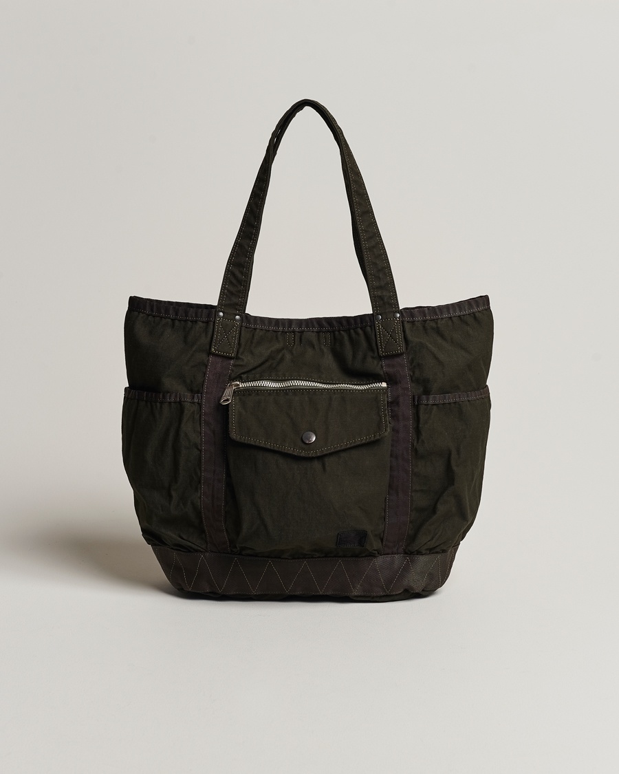 Porter-Yoshida & Co. Crag Tote Bag Khaki – Green