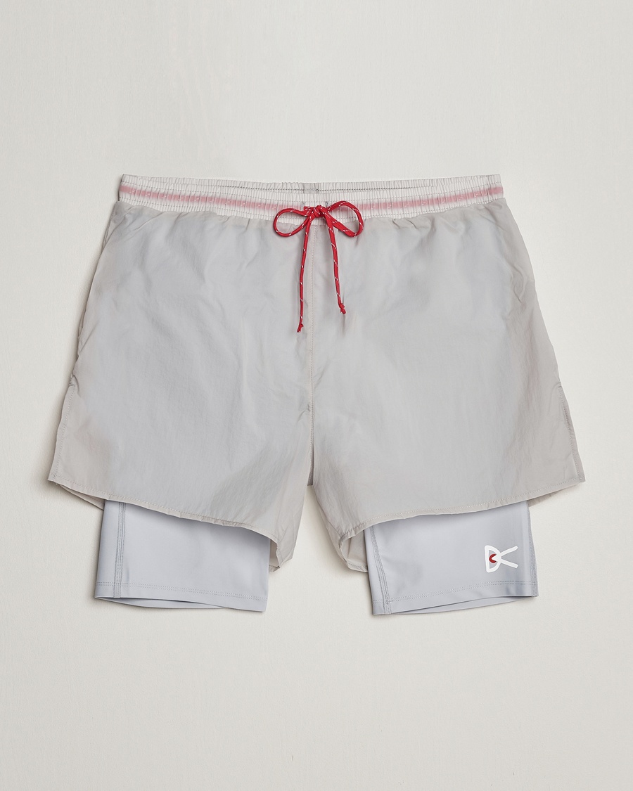 Men | Shorts | District Vision | Ripstop Layered Trail Shorts Moonbeam
