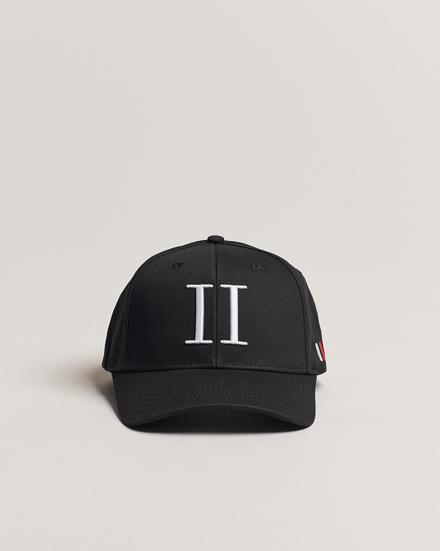Men | LES DEUX | LES DEUX | Encore Organic Cotton Baseball Cap II Black/White