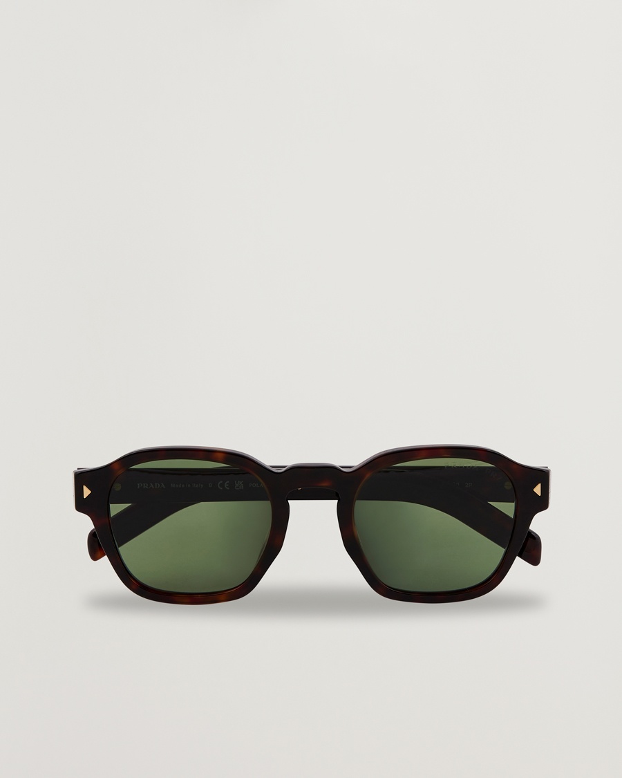 Prada Eyewear Prada 0PR A16S Sunglasses Radica Tortoise – Brown