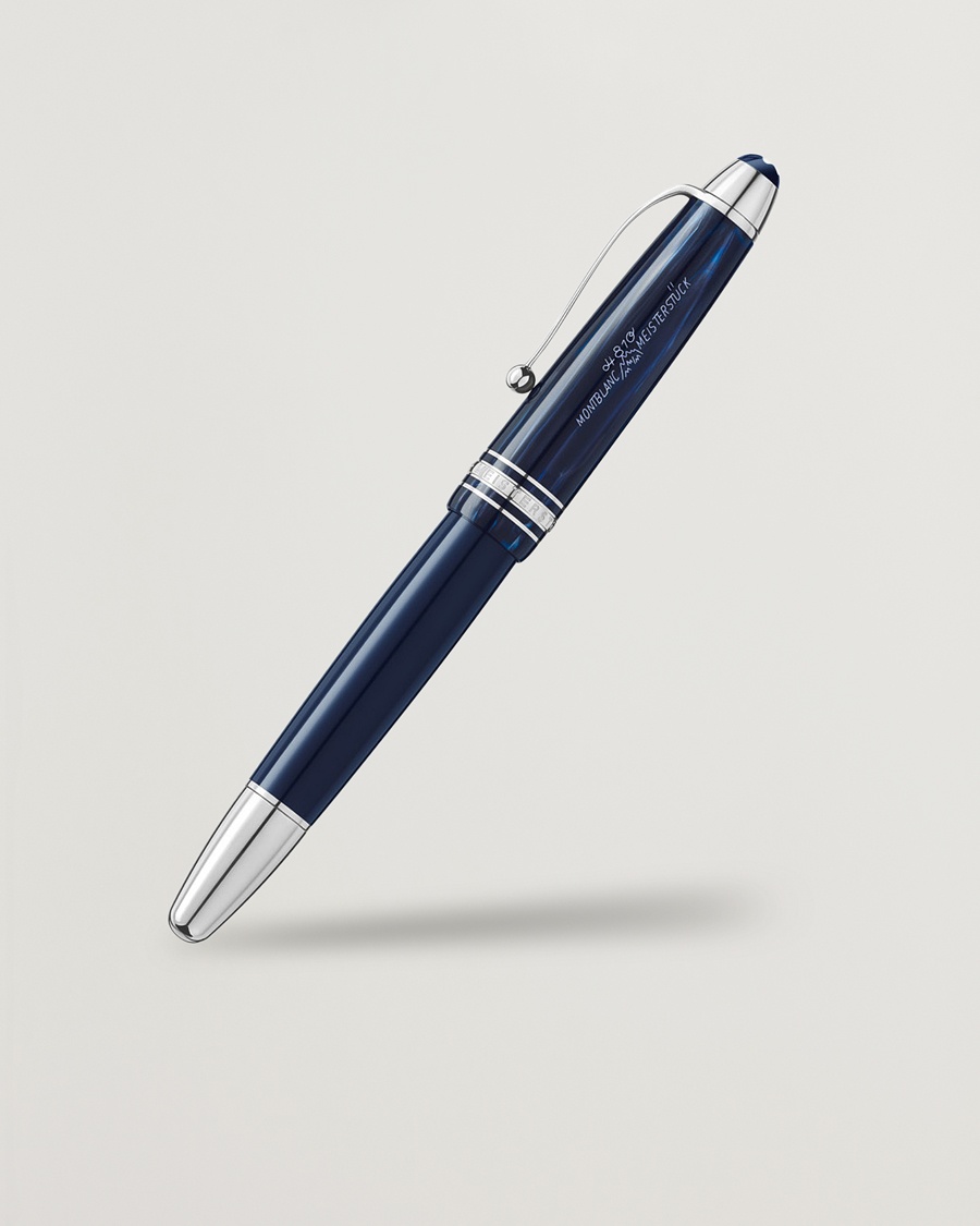 Montblanc Meisterstück Precious Resin FP LeGrand F Blue – Blue