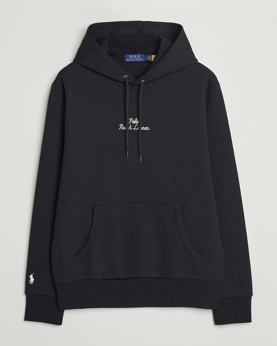 Men | Seasonal Offer | Polo Ralph Lauren | Central Logo Hoodie Polo Black