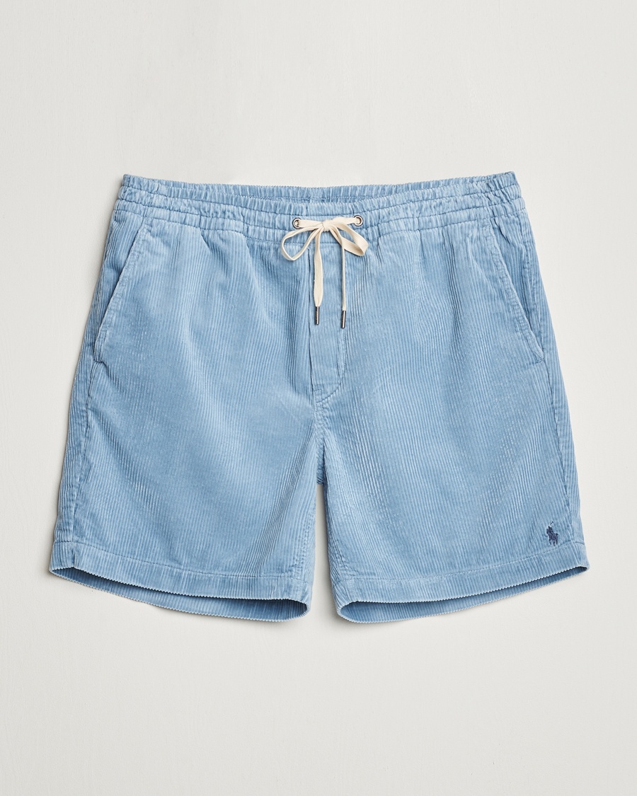 Men | Drawstring Shorts | Polo Ralph Lauren | Prepster Corduroy Drawstring Shorts Blue Note