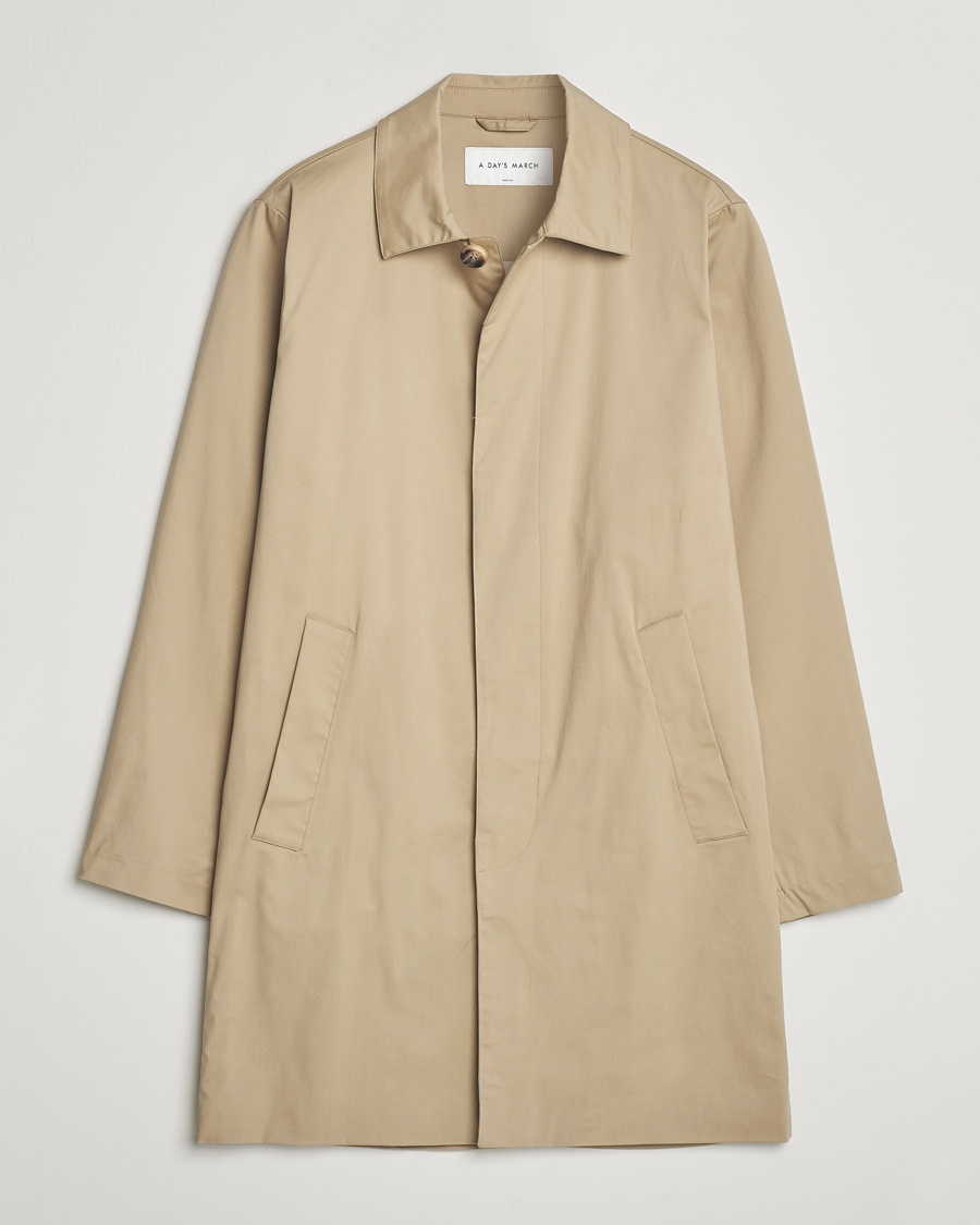 Men | A Day's March | A Day's March | Duster Car Coat Khaki