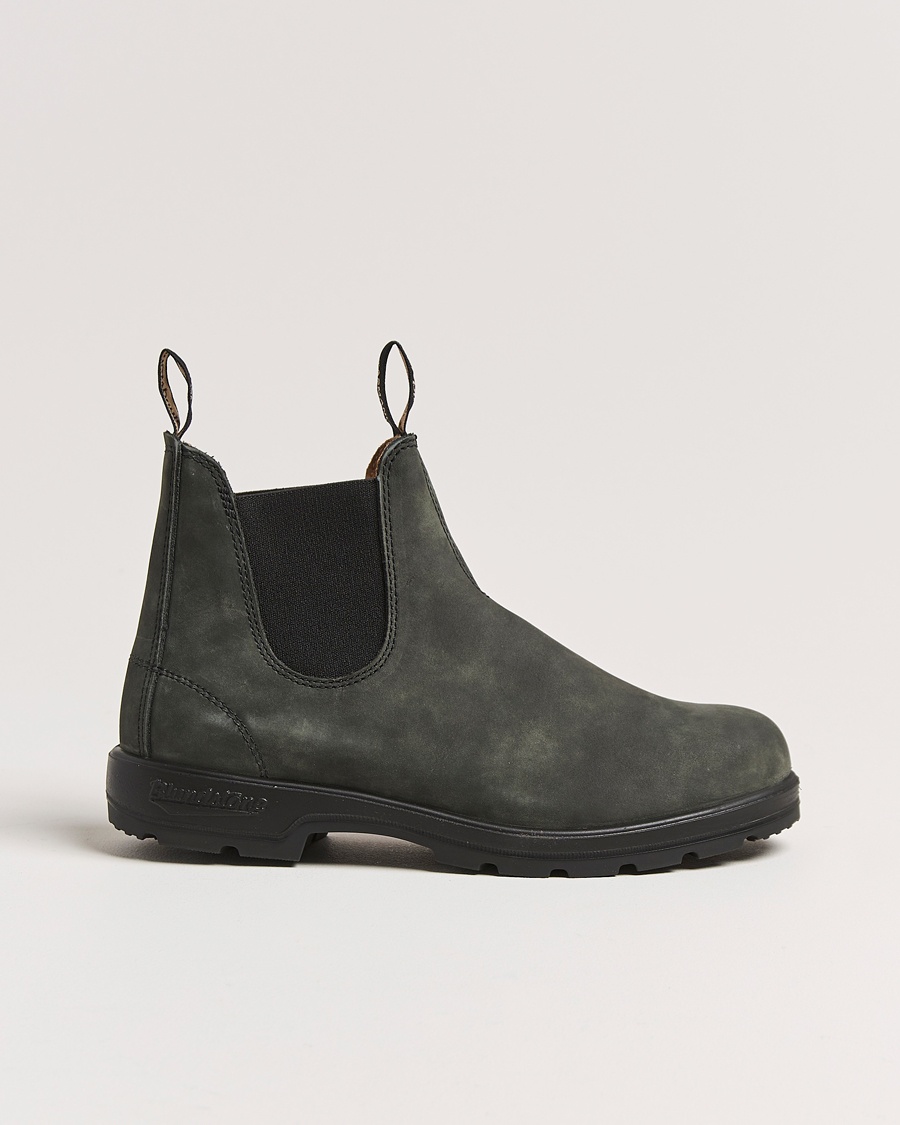 Men | Winter shoes | Blundstone | 587 Classic Leather Chelsea Boot Rustic Black