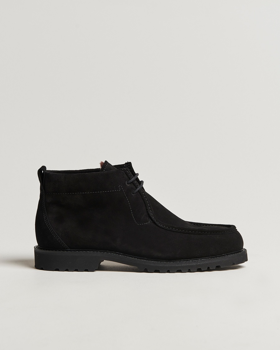  Touring Chukka Boot Black Suede