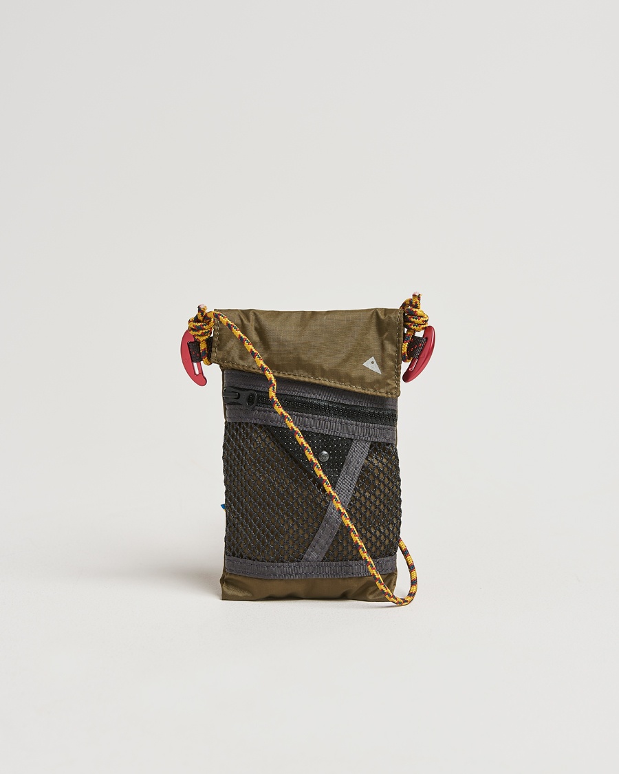 Men | Bags | Klättermusen | Algir Lanyard Pocket Bag Olive
