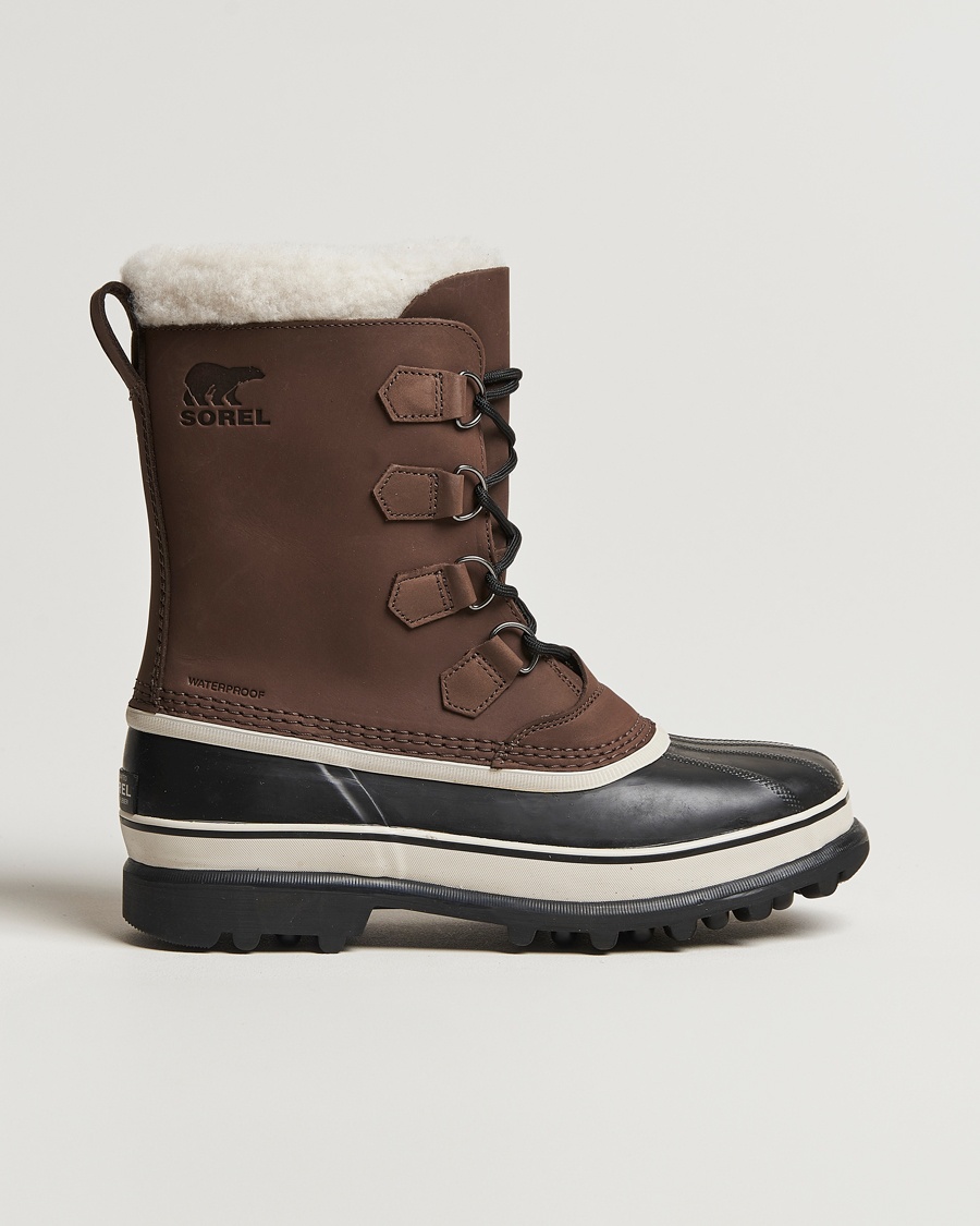 Men | Lace-up Boots | Sorel | Caribou WP Felt Lined Leather Boots Bruno