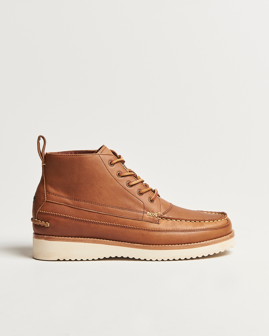 Polo Ralph Lauren Ranger Leather Boots Polo Tan – Brown