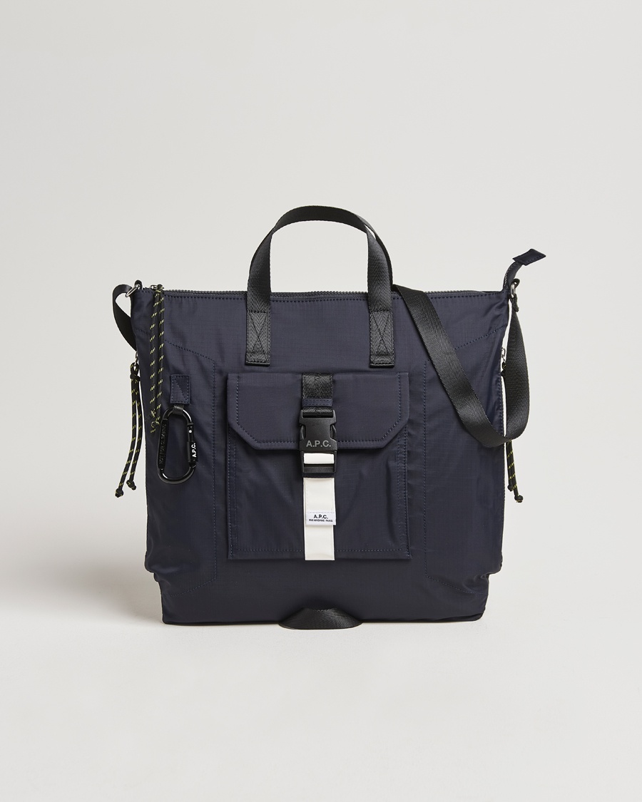 Men | Accessories | A.P.C. | Trek Tote Dark Navy