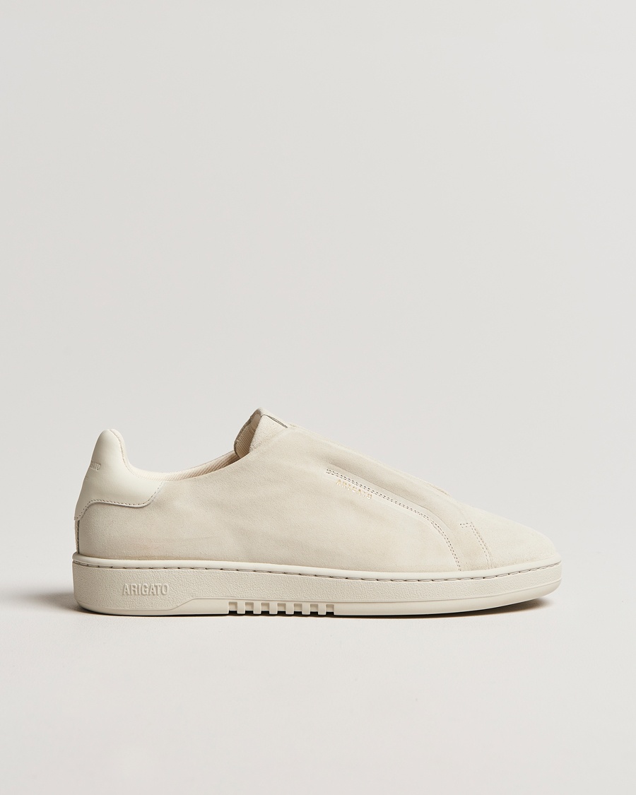 Axel Arigato Dice Laceless Suede Sneaker Off White – White