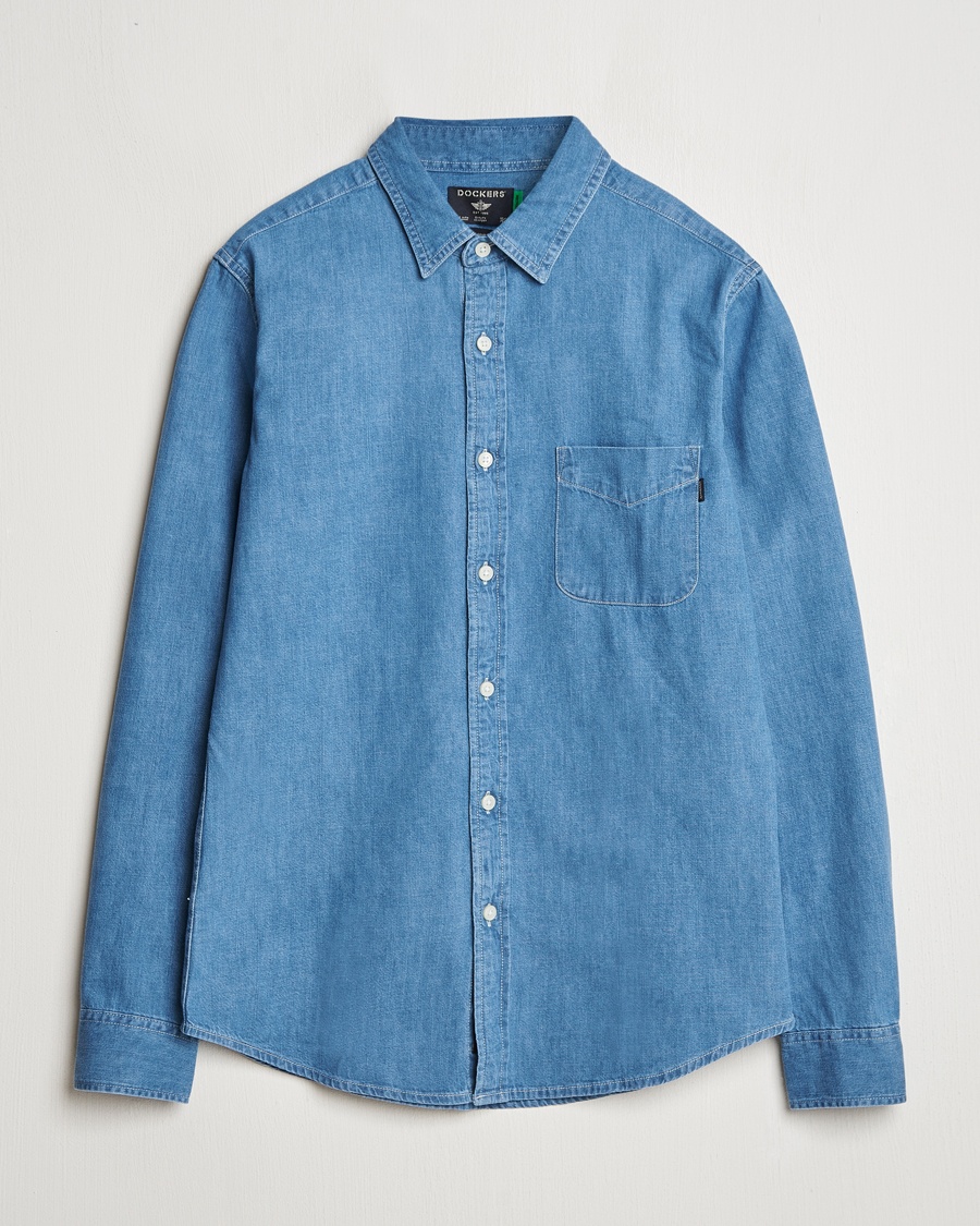 Dockers Original Slim Denim Shirt Draft – Blue