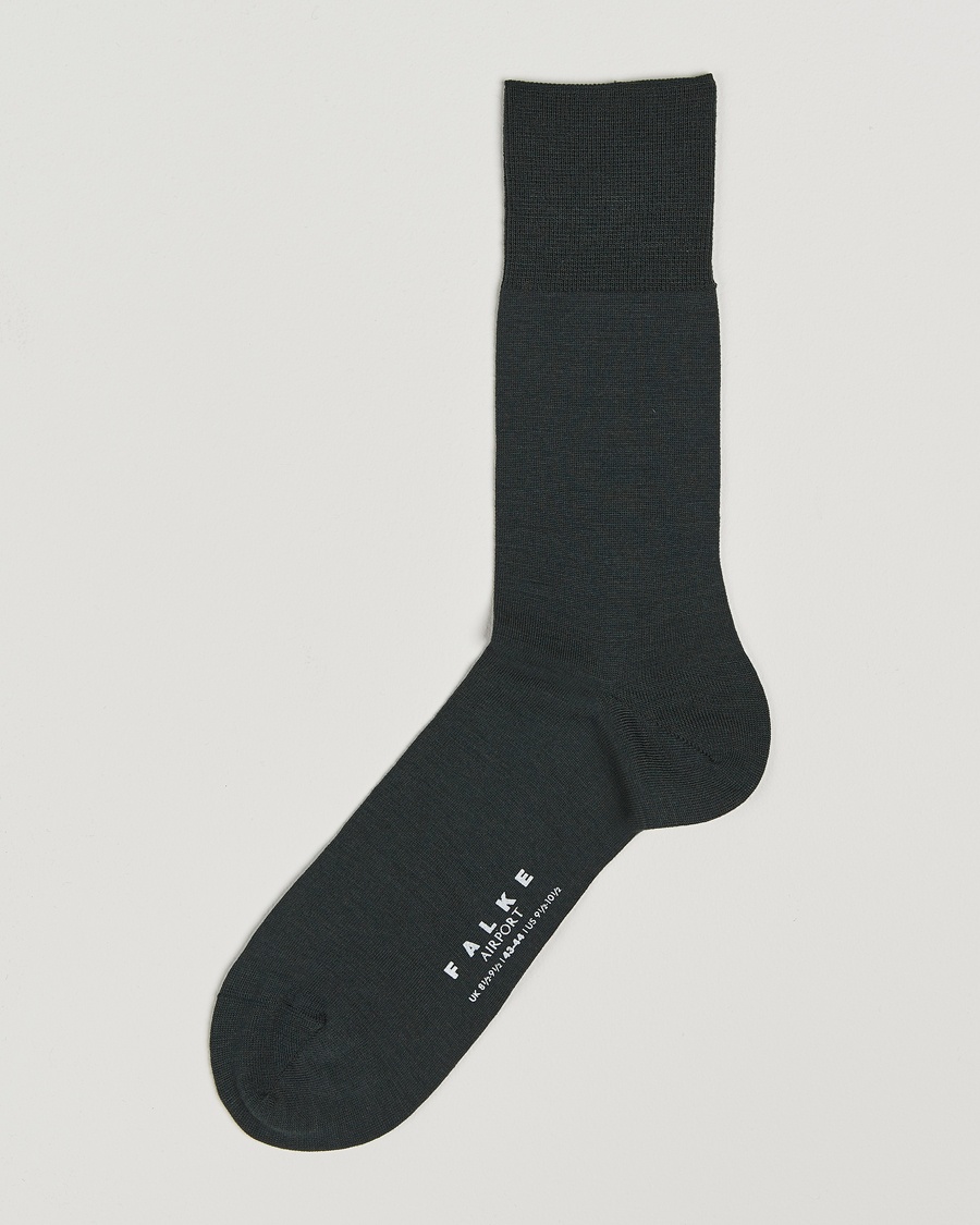 Men | Everyday Socks | Falke | Airport Socks Forest Green
