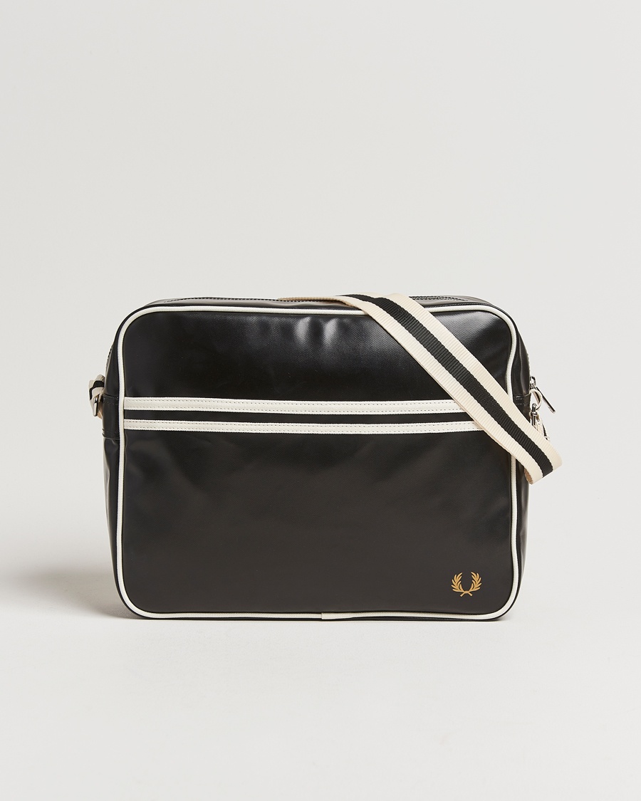 Men | Fred Perry | Fred Perry | Classic Shoulder Bag Black/Ecru