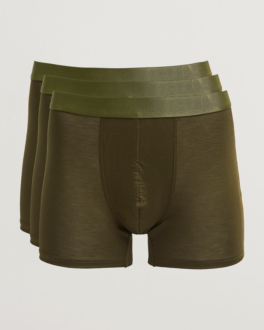 Men | CDLP | CDLP | 3-Pack Boxer Briefs Olive Green