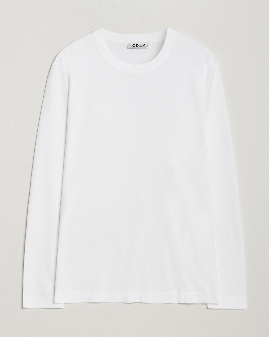 CDLP Midweight Long Sleeve T-Shirt White – White