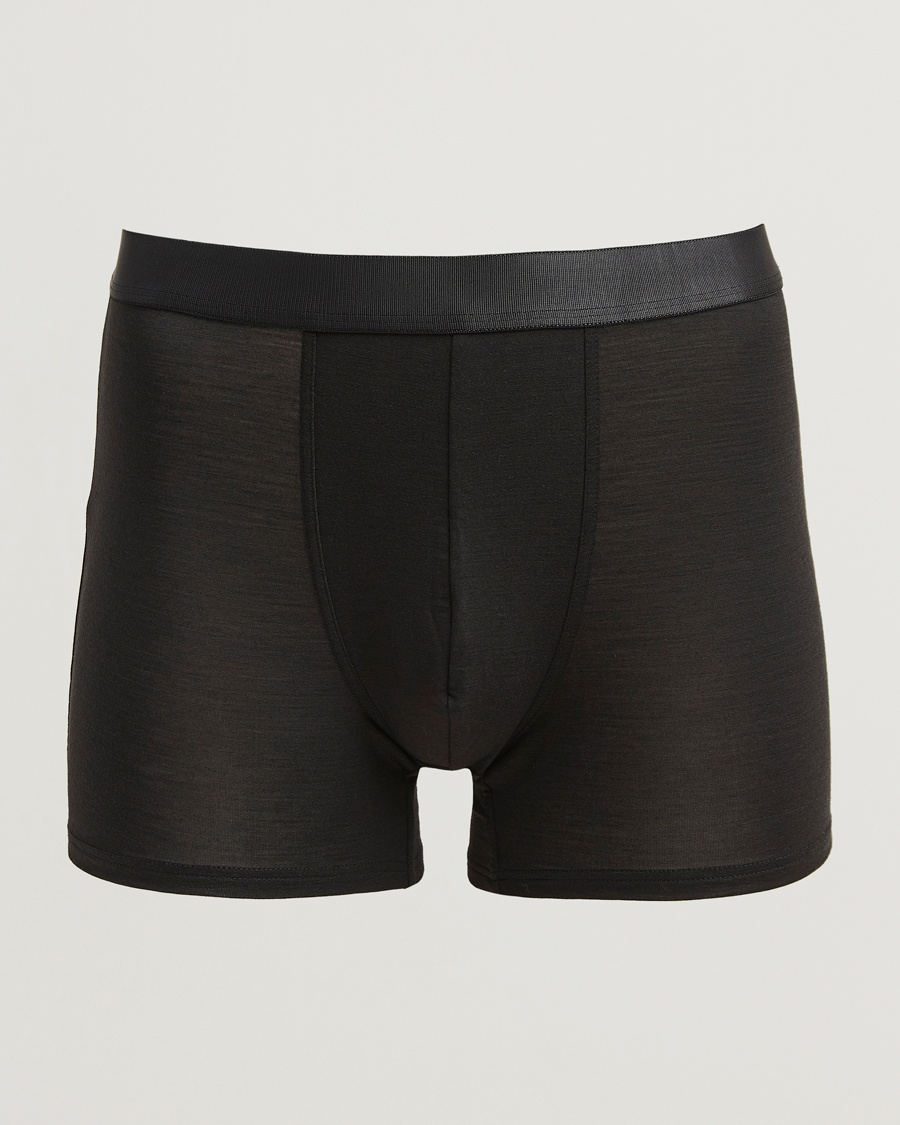 CDLP Wool Boxer Brief Black – Black