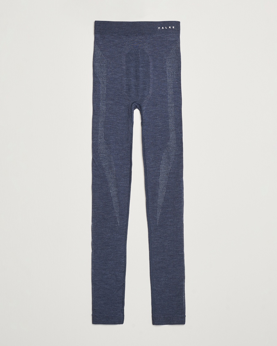 Men | Falke Sport | Falke Sport | Wool Tech Tights Space Blue