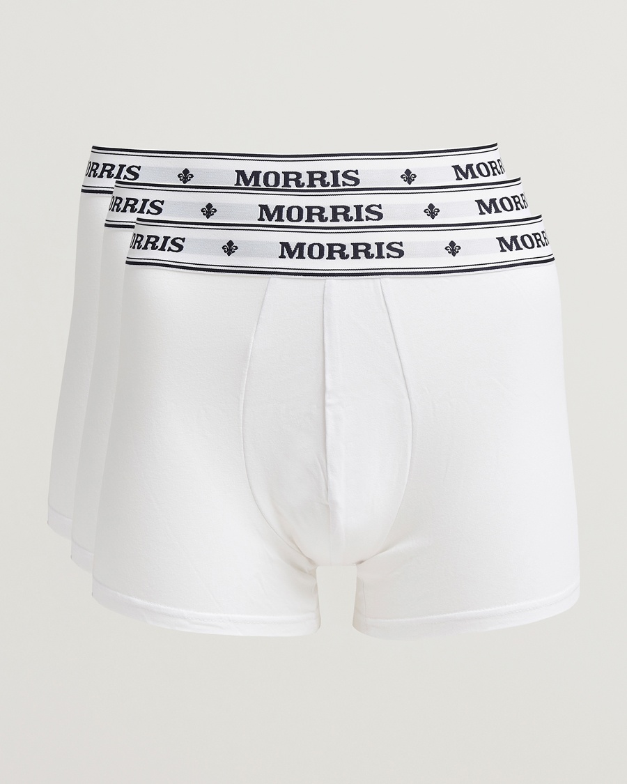 Men | Morris | Morris | 3-Pack Boxer Briefs White