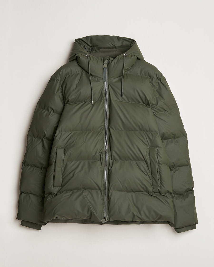RAINS Alta Puffer Jacket Green – Green