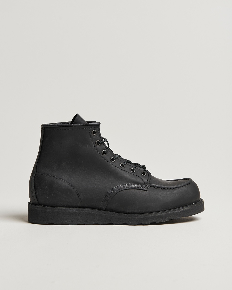 Red Wing Shoes Moc Toe Boot Black Harness – Black