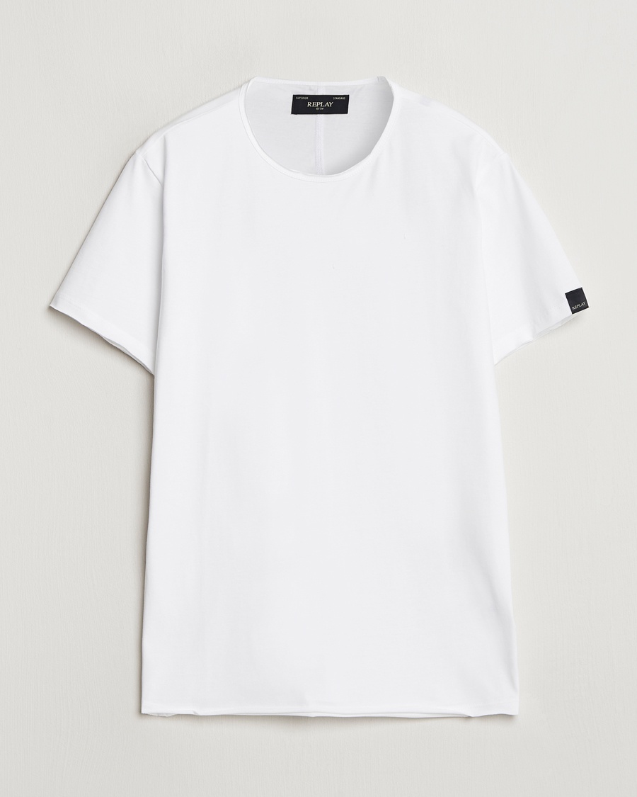 Replay Crew Neck T-Shirt White – White