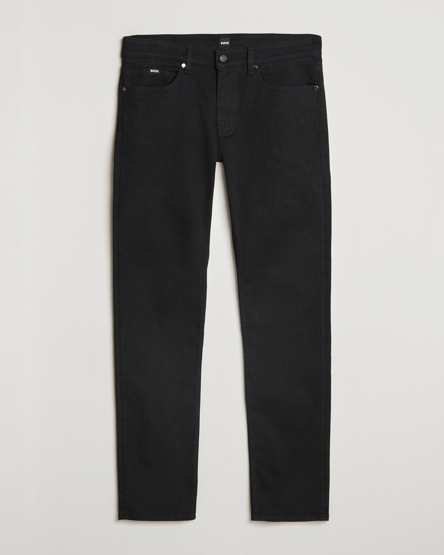 BOSS BLACK Delaware Jeans Black – Black