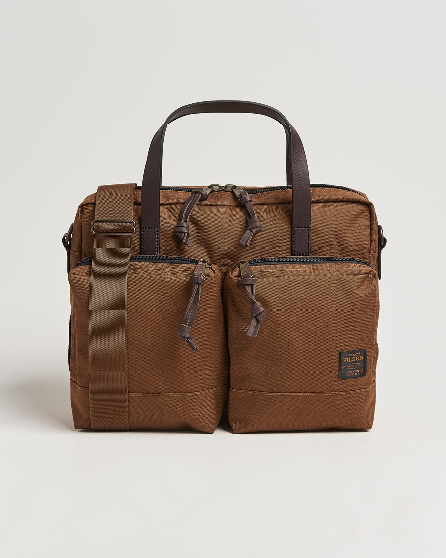 Filson FilsonDryden Cordura Nylon BriefcaseWhiskey – Brown