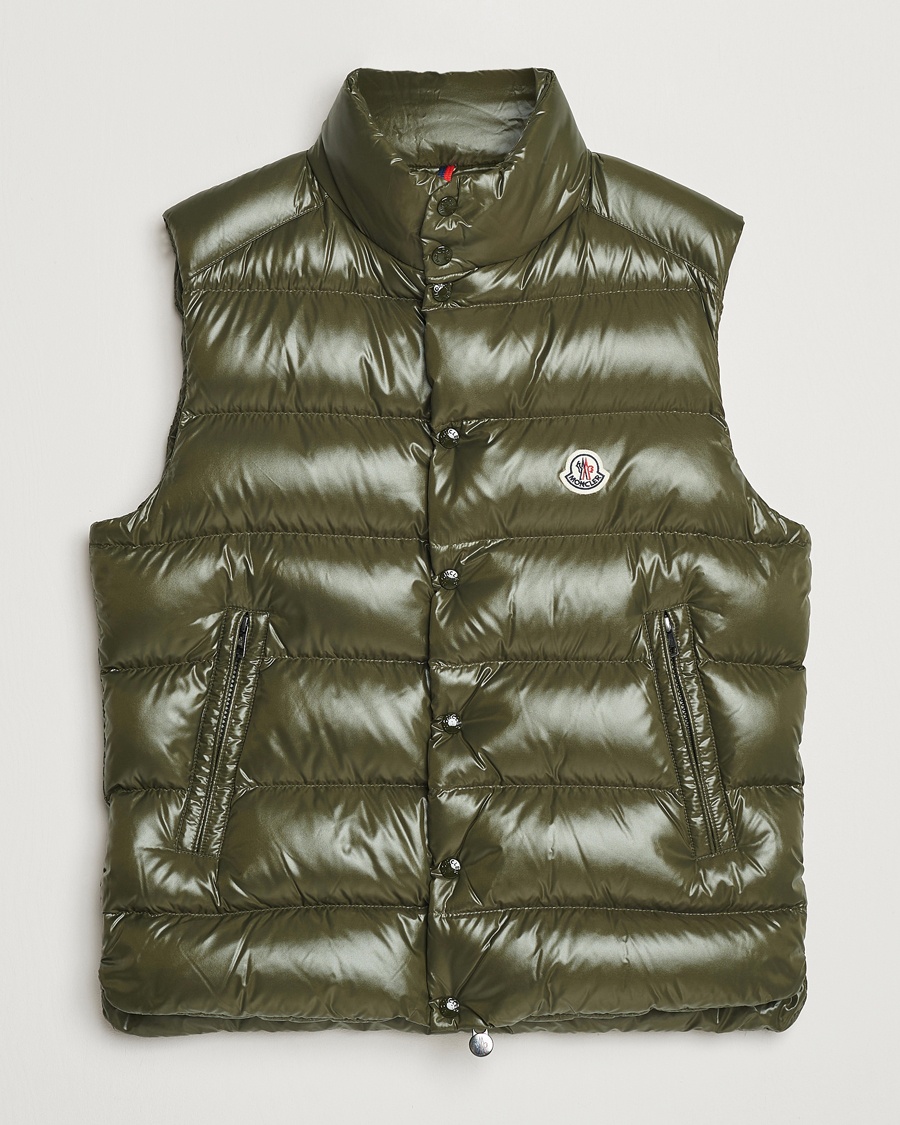 Men | Gilets | Moncler | Tibb Down Vest Military