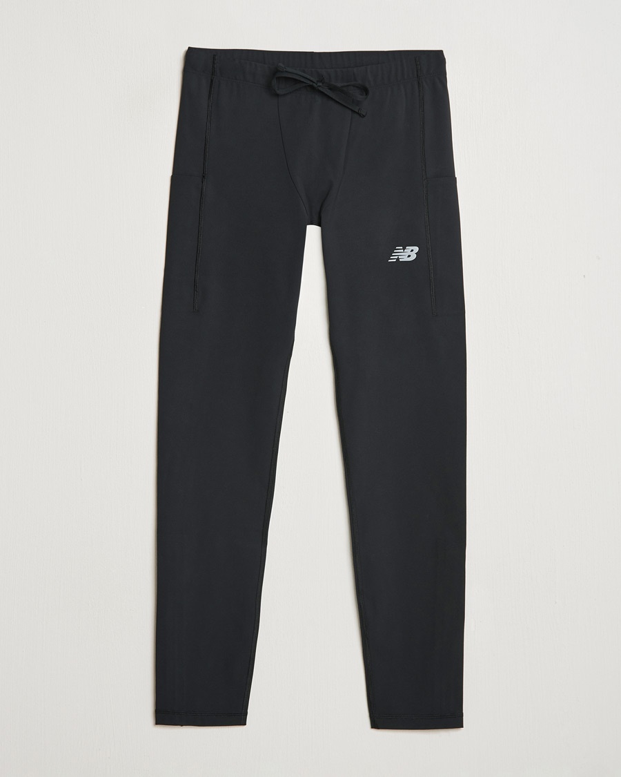 Men | New Balance Running | New Balance Running | Sleek Pocket Tights Black