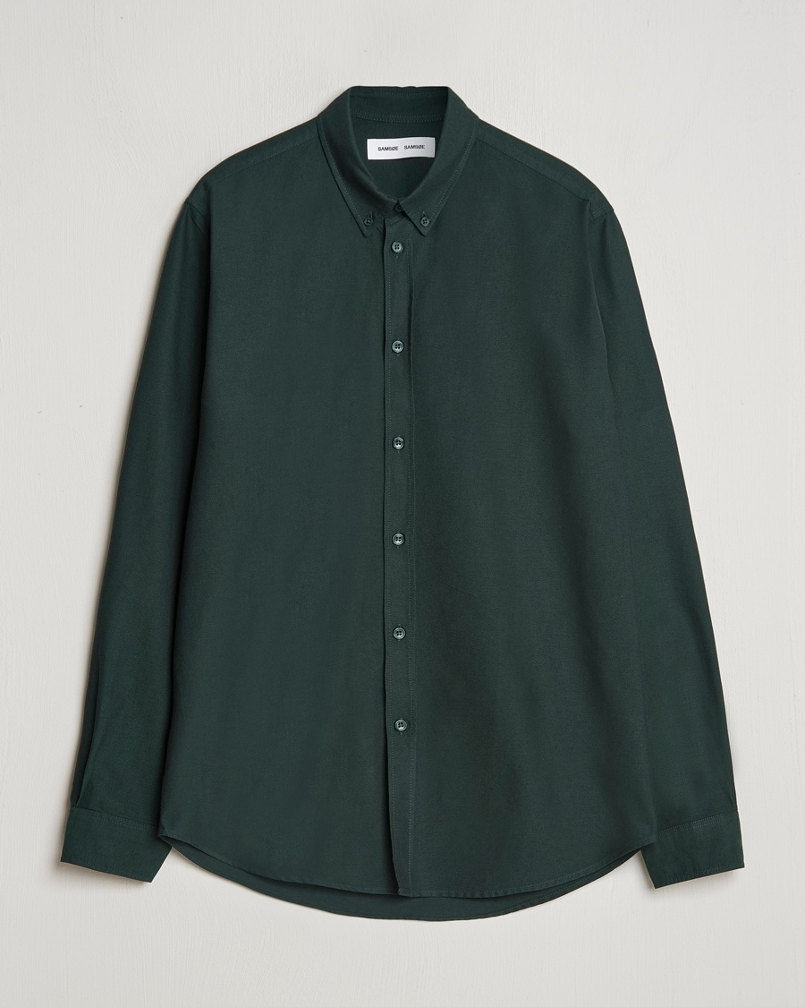 Samsøe Samsøe Saliam Oxford Shirt Darkest Spruce – Green