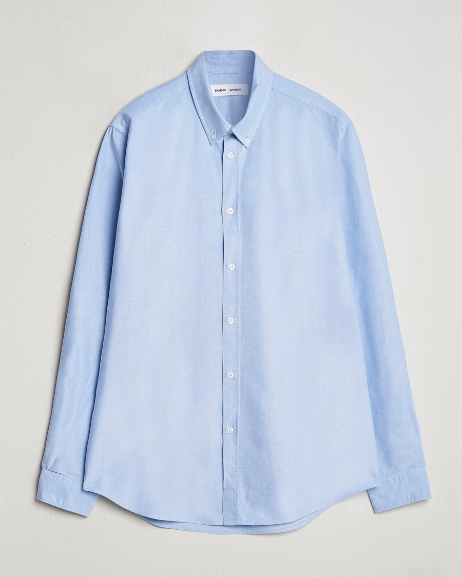 Samsøe Samsøe Saliam Oxford Shirt Oxford Blue – Blue