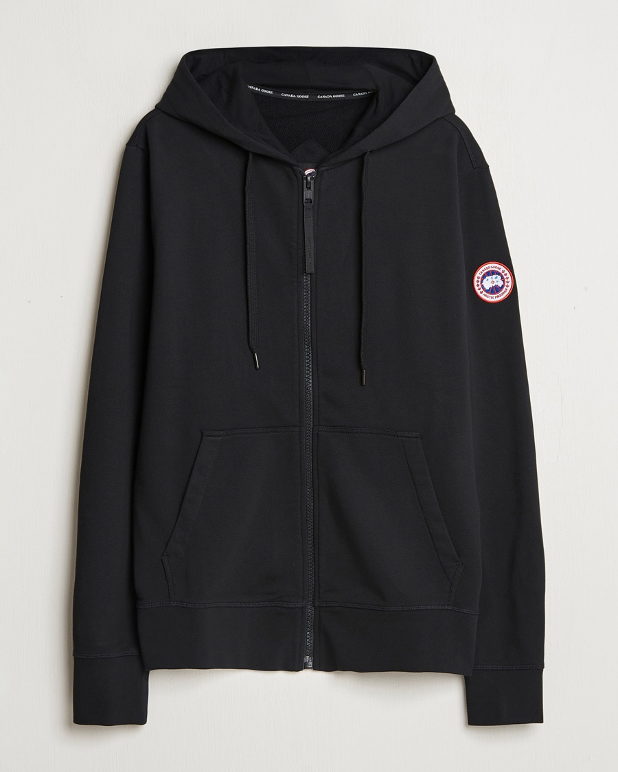 Men | | Canada Goose | Huron Full Zip Hoodie Black
