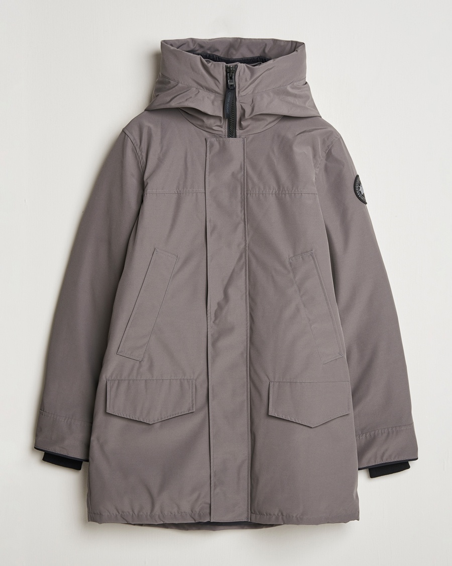 Men | Luxury Classics | Canada Goose Black Label | Langford Parka Coastal Grey