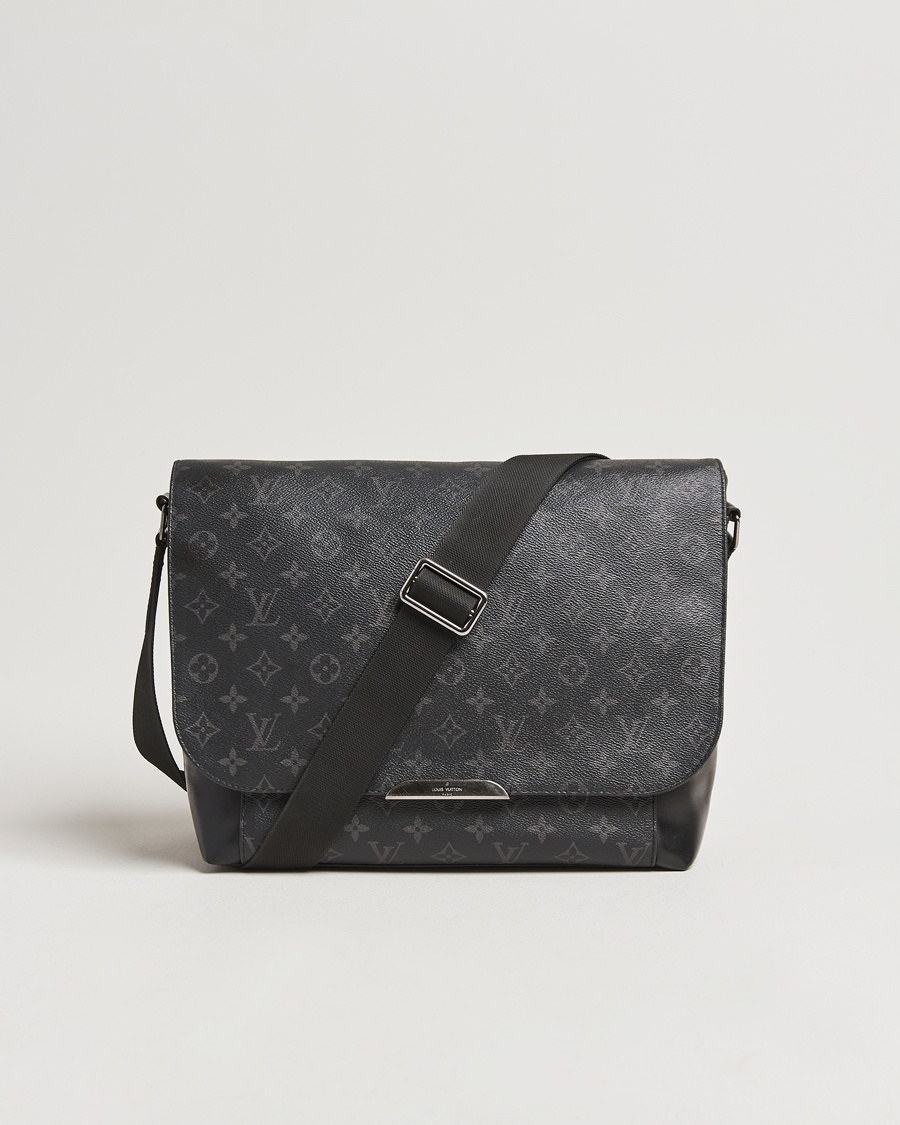 Men | Accessories | Louis Vuitton Pre-Owned | Explorer Messenger Bag Monogram Eclipse
