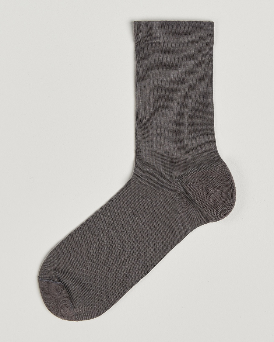 Sweyd Crew Cotton Socks Grey – Grey