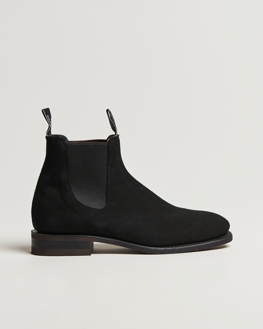 Men | R.M.Williams | R.M.Williams | Comfort Craftsman G Boot Black Suede