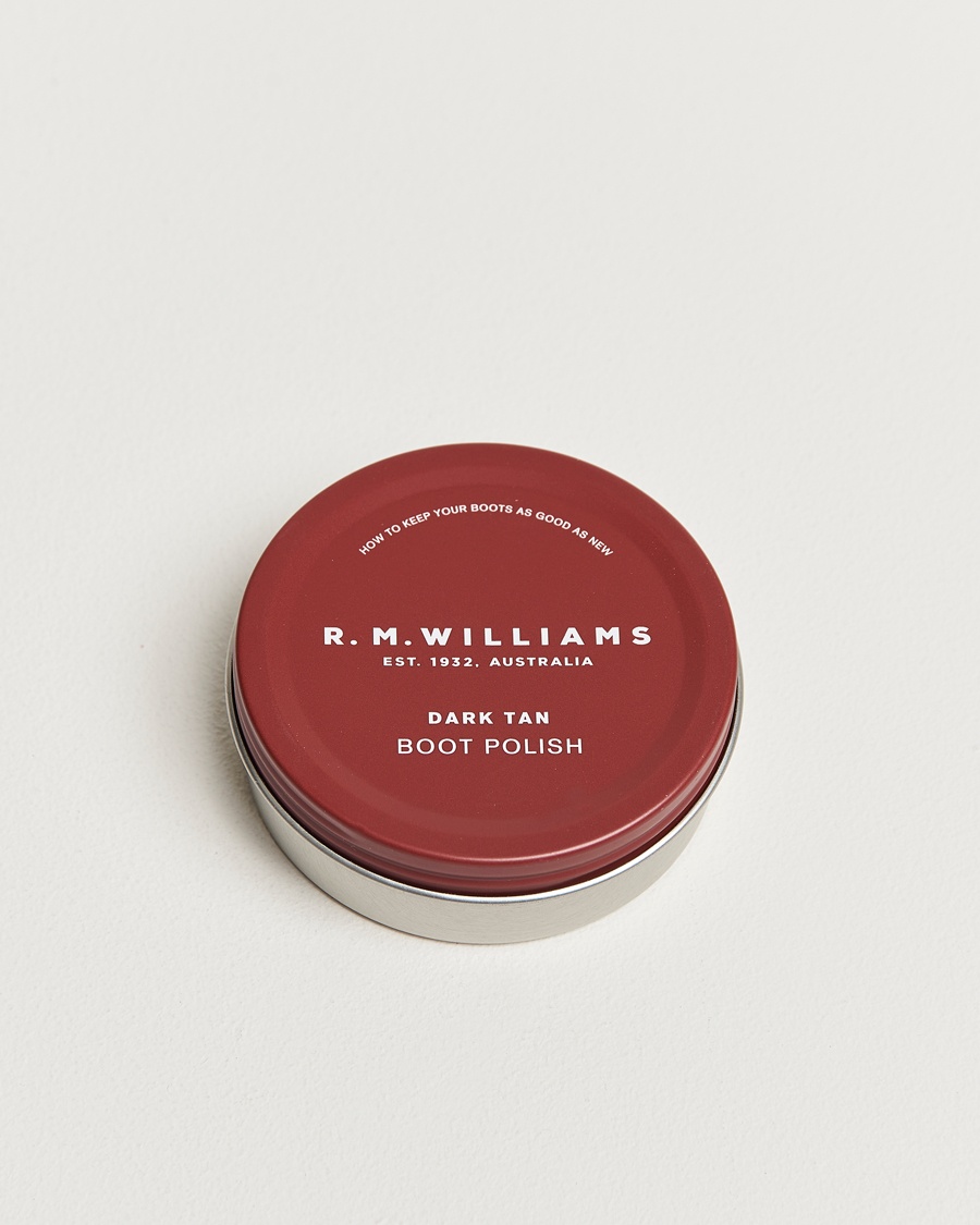 Men | R.M.Williams | R.M.Williams | Stockman's Boot Polish 70ml Dark Tan