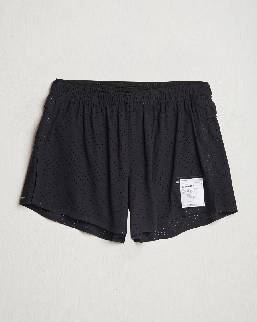 Men | Shorts | Satisfy | Space-O 2.5 Distance Shorts Black