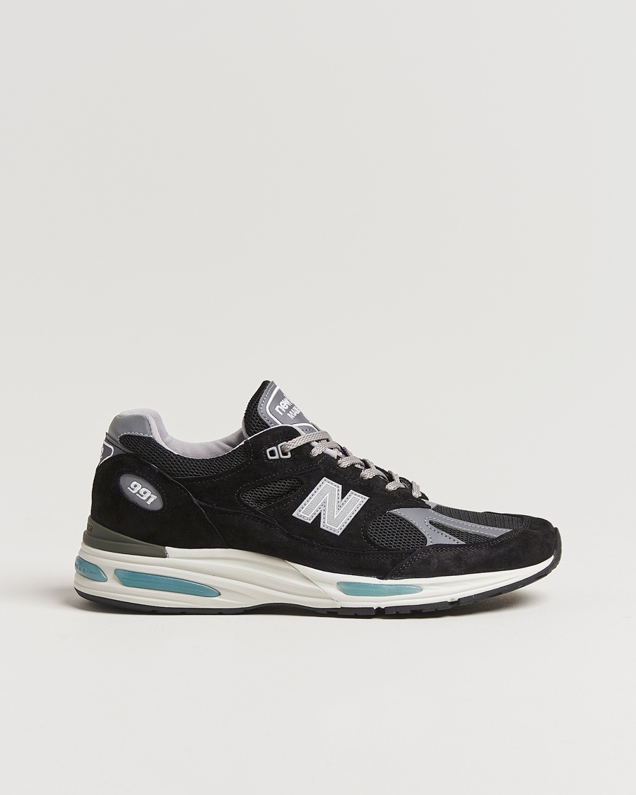 New Balance Made in UK 991v2 Sneakers Black – Black