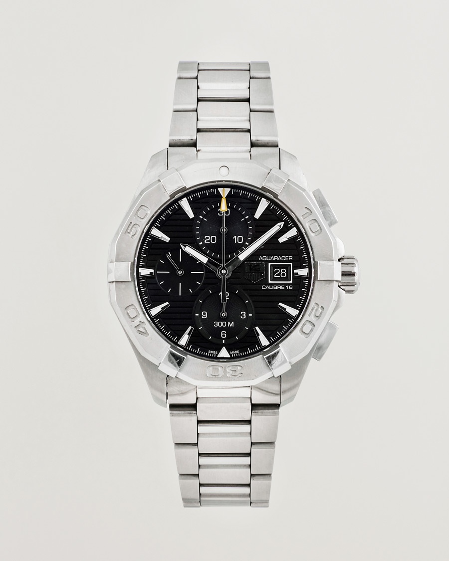 Used | Pre-Owned & Vintage Watches | Tag Heuer Pre-Owned | Aquaracer 300M Calibre 16 Silver