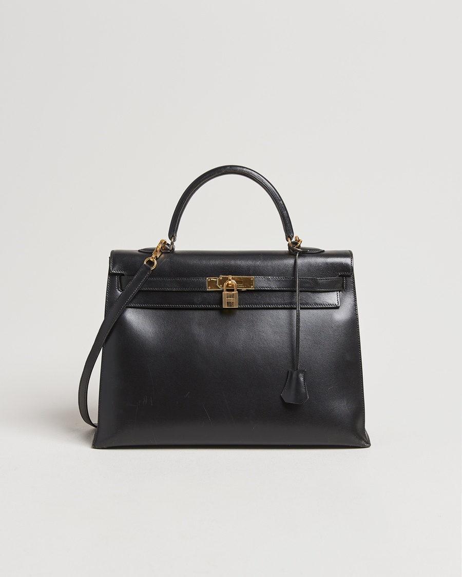 Men | | Hermès Pre-Owned | Kelly 35 Handbag Black